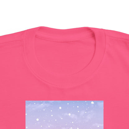 Toddler Cotton Tee – CarrotWorm's Snowy Wonder
