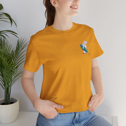 Stella the Ink Mouse — Super Soft Cotton Airlume Unisex T-Shirt