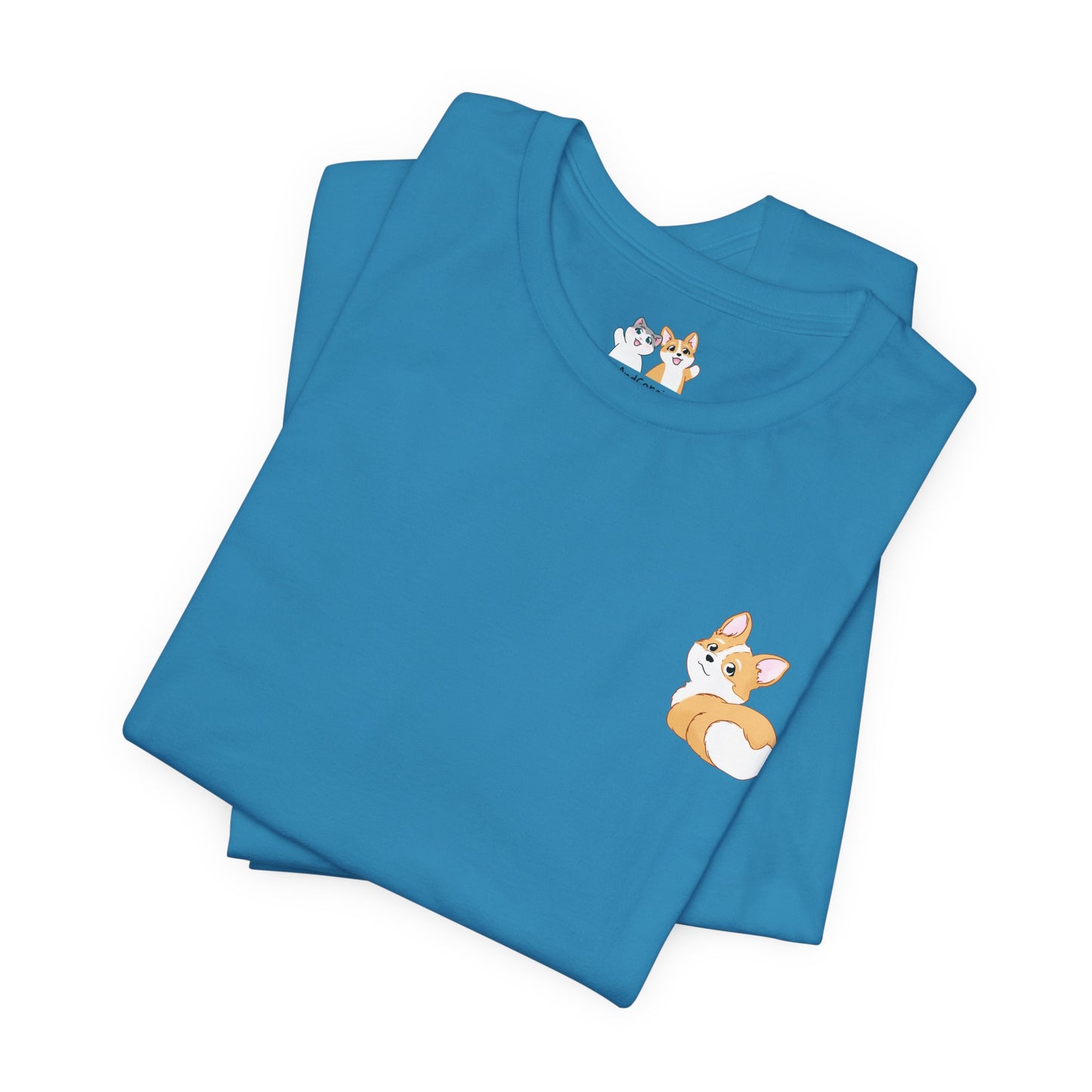 Corgi Butt - Super Soft Cotton Airlume Unisex T-Shirt