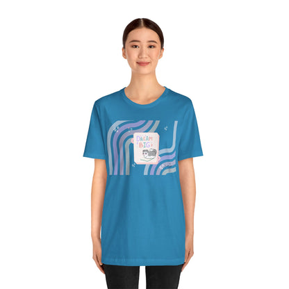 Kitty - Dream Big - Super Soft Cotton Airlume Unisex T-Shirt (Horizontal Graphic)