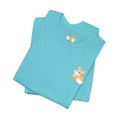 Corgi Butt - Super Soft Cotton Airlume Unisex T-Shirt
