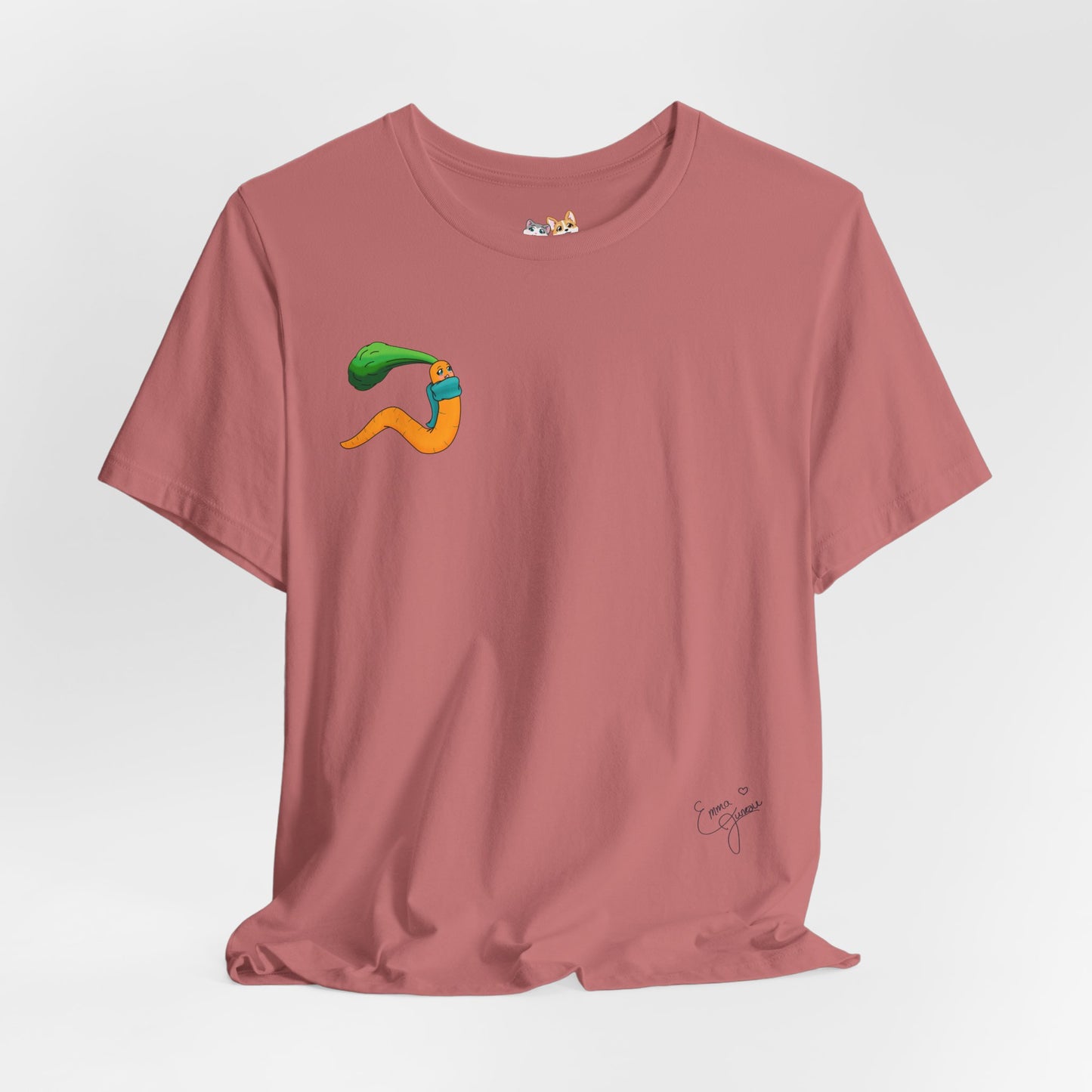 Happy CarrotWorm — Super Soft Cotton Airlume Unisex T-Shirt