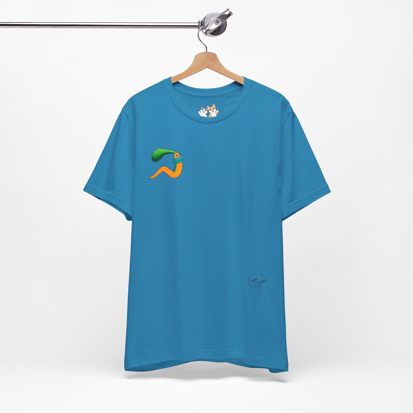 Happy CarrotWorm — Super Soft Cotton Airlume Unisex T-Shirt