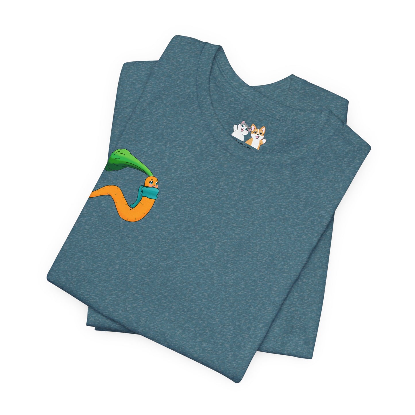 Happy CarrotWorm — Super Soft Cotton Airlume Unisex T-Shirt