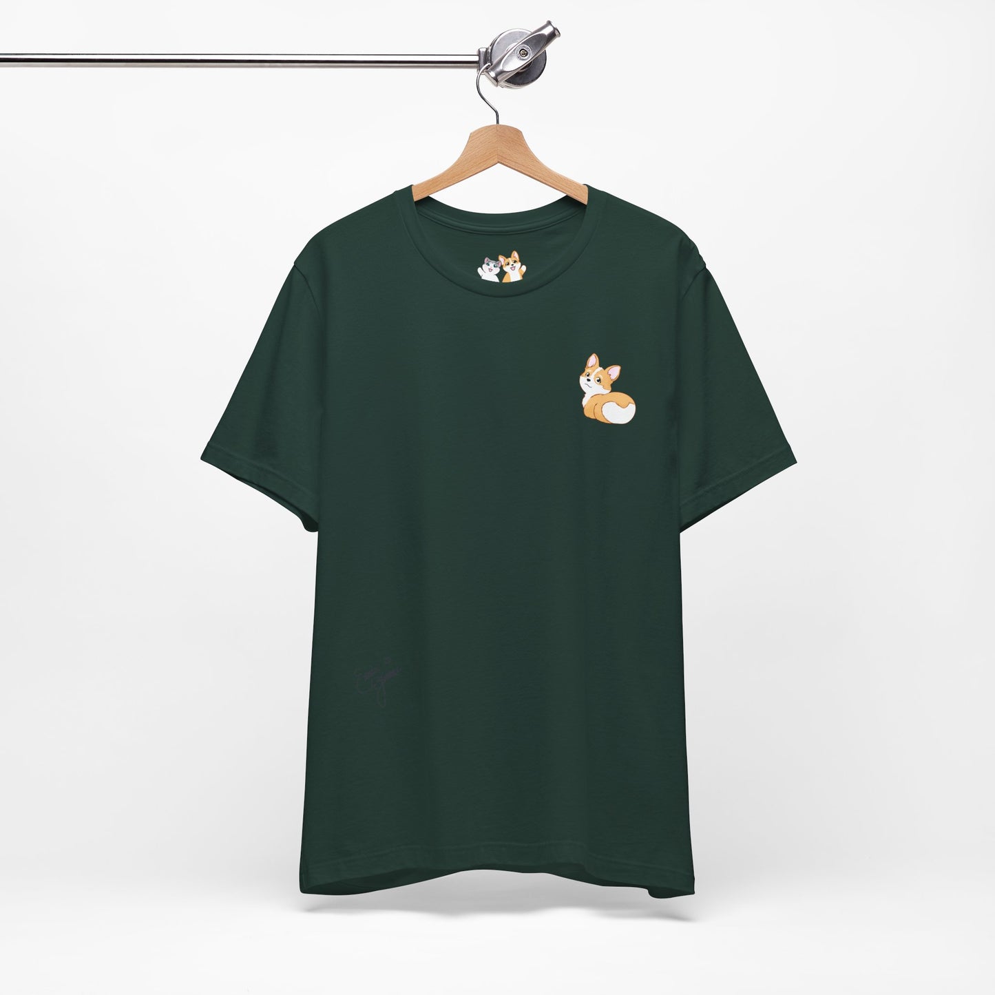 Corgi Butt - Super Soft Cotton Airlume Unisex T-Shirt