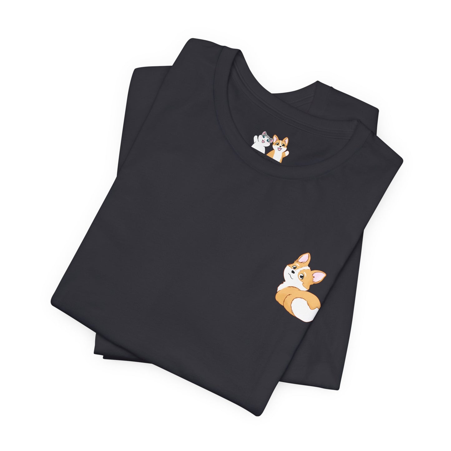 Corgi Butt - Super Soft Cotton Airlume Unisex T-Shirt