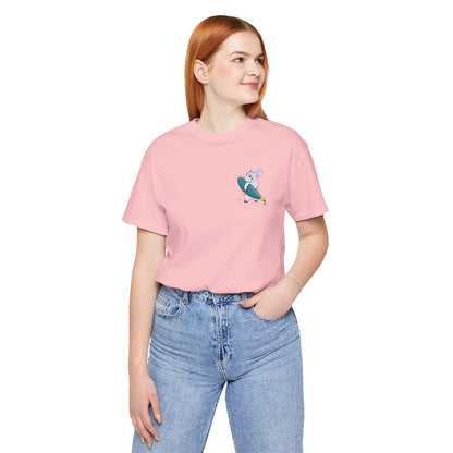 Stella the Ink Mouse — Super Soft Cotton Airlume Unisex T-Shirt