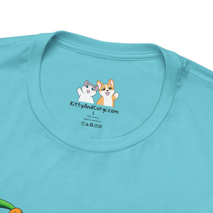 Happy CarrotWorm — Super Soft Cotton Airlume Unisex T-Shirt