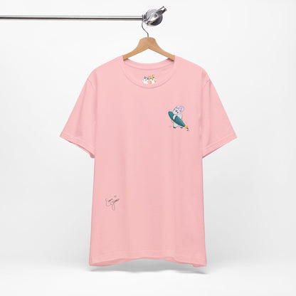 Stella the Ink Mouse — Super Soft Cotton Airlume Unisex T-Shirt