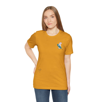 Stella the Ink Mouse — Super Soft Cotton Airlume Unisex T-Shirt
