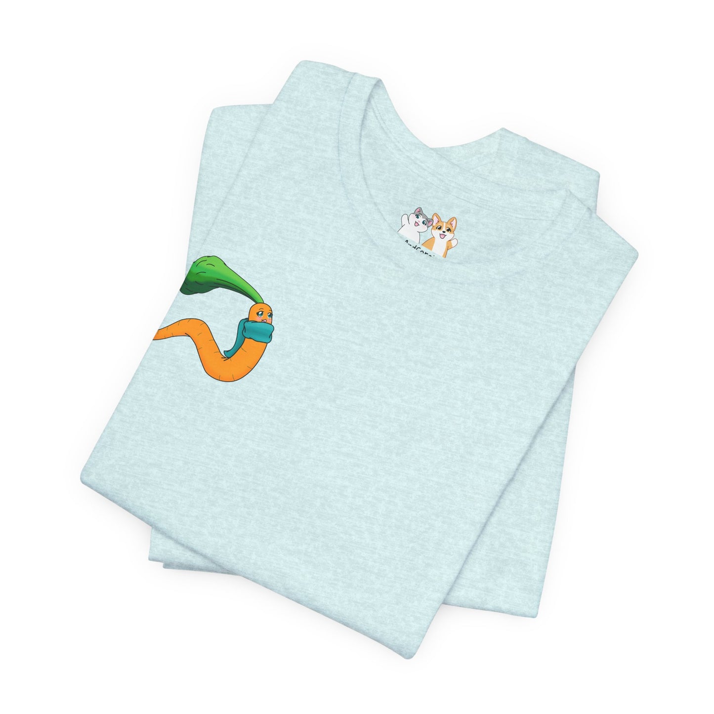 Happy CarrotWorm — Super Soft Cotton Airlume Unisex T-Shirt