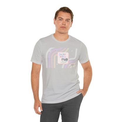 Kitty - Dream Big - Super Soft Cotton Airlume Unisex T-Shirt (Horizontal Graphic)